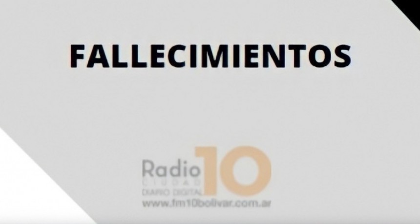 Falleci&oacute; Elva Mar&iacute;a Rivira de Pagella