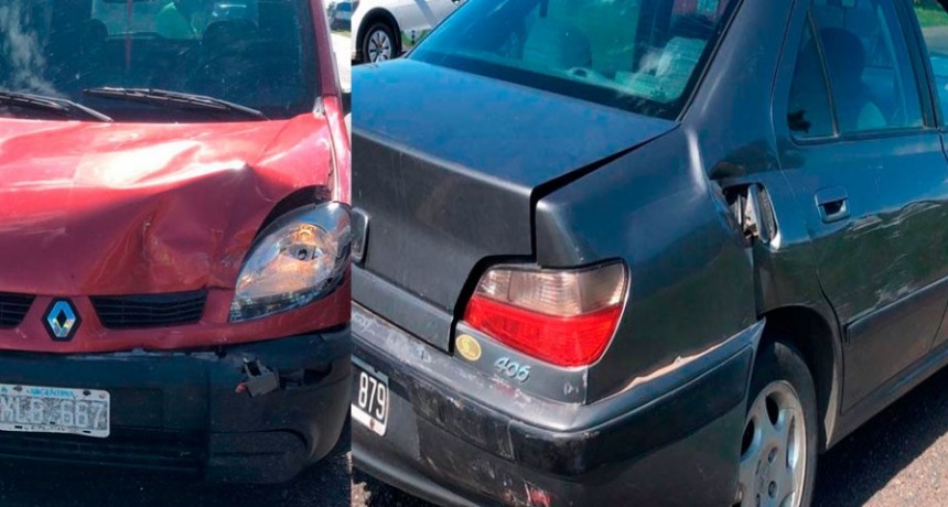 Ruta 226: Impacto fronto-lateral sin heridos este martes por la tarde