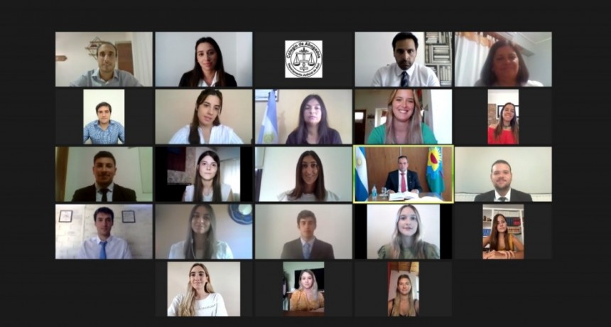 Colegio de Abogados de Azul: Se llevó a cabo la segunda jura de matriculados y matriculadas del año, dos bolivarenses entre ellos