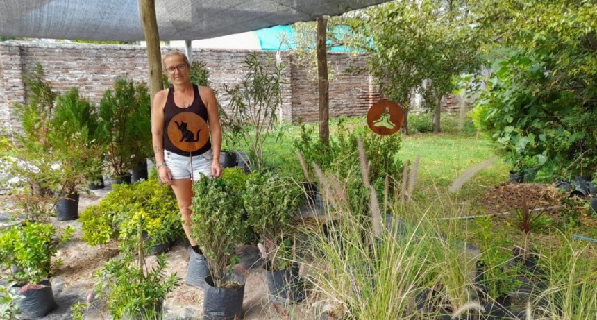 Abrió la sucursal de la Germinadora, un nuevo lugar dedicado a las plantas de exterior 