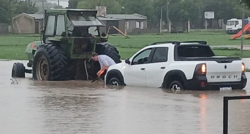 Carhue, Guaminí, Coronel Suárez y Coronel Pringles, las ciudades con mayor milimetraje tras el temporal de este miércoles