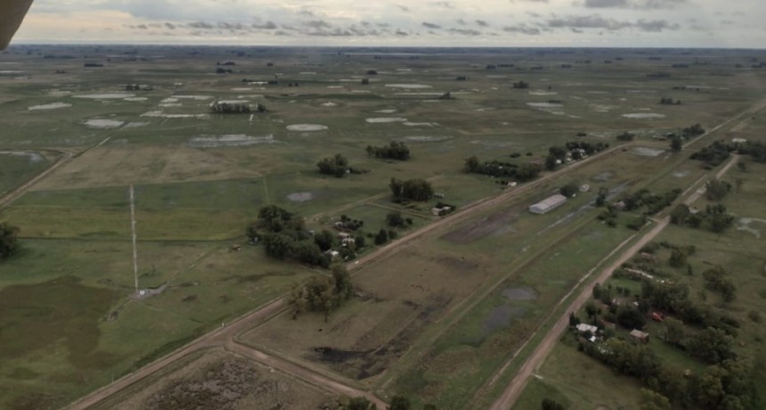 Las lluvias de los últimos días de febrero y principios de marzo, superan los 300 milímetros acumulados, hoy hubo caída de árboles