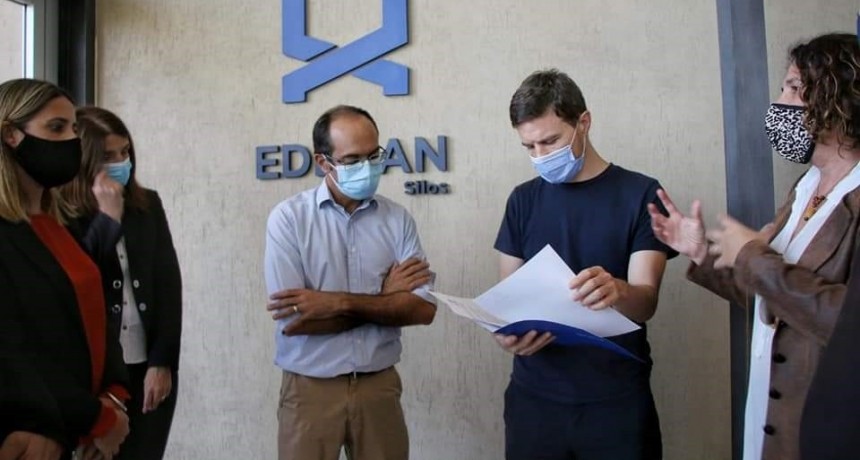 El Intendente Pisano recibi&oacute; al Ministro Bonaerense Augusto Costa