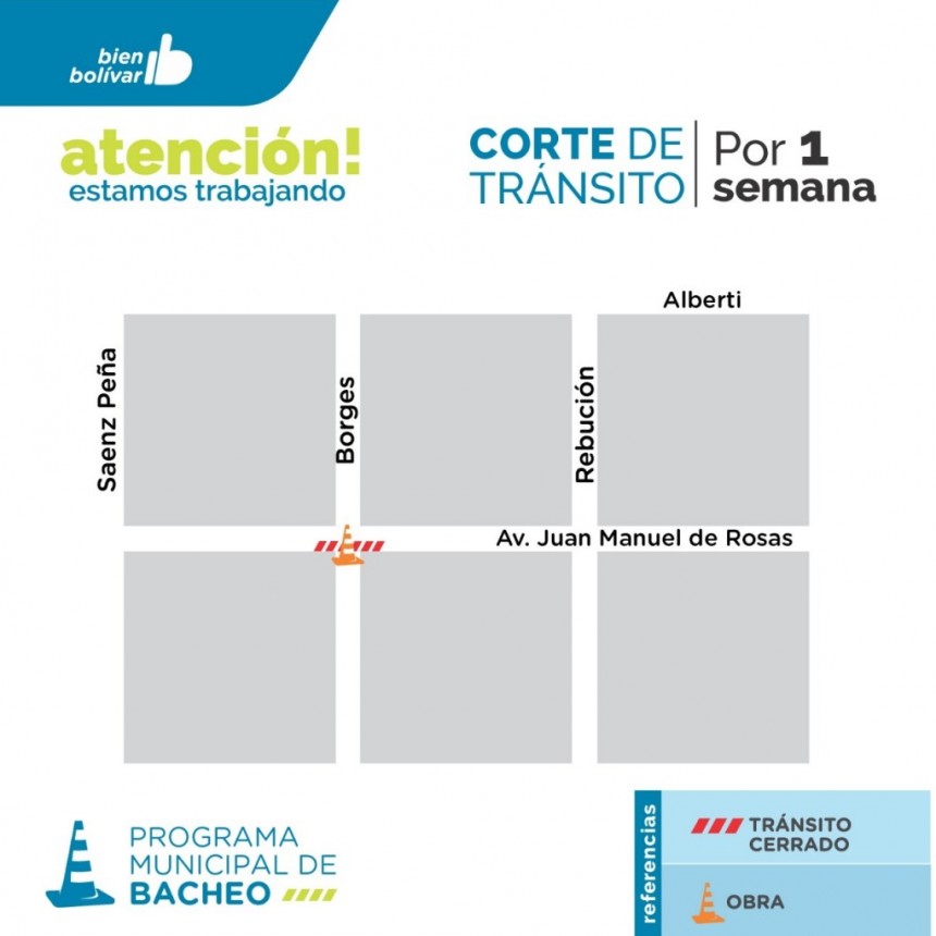 Obras P&uacute;blicas: Contin&uacute;a el Programa Municipal de Bacheo en Barrio Latino