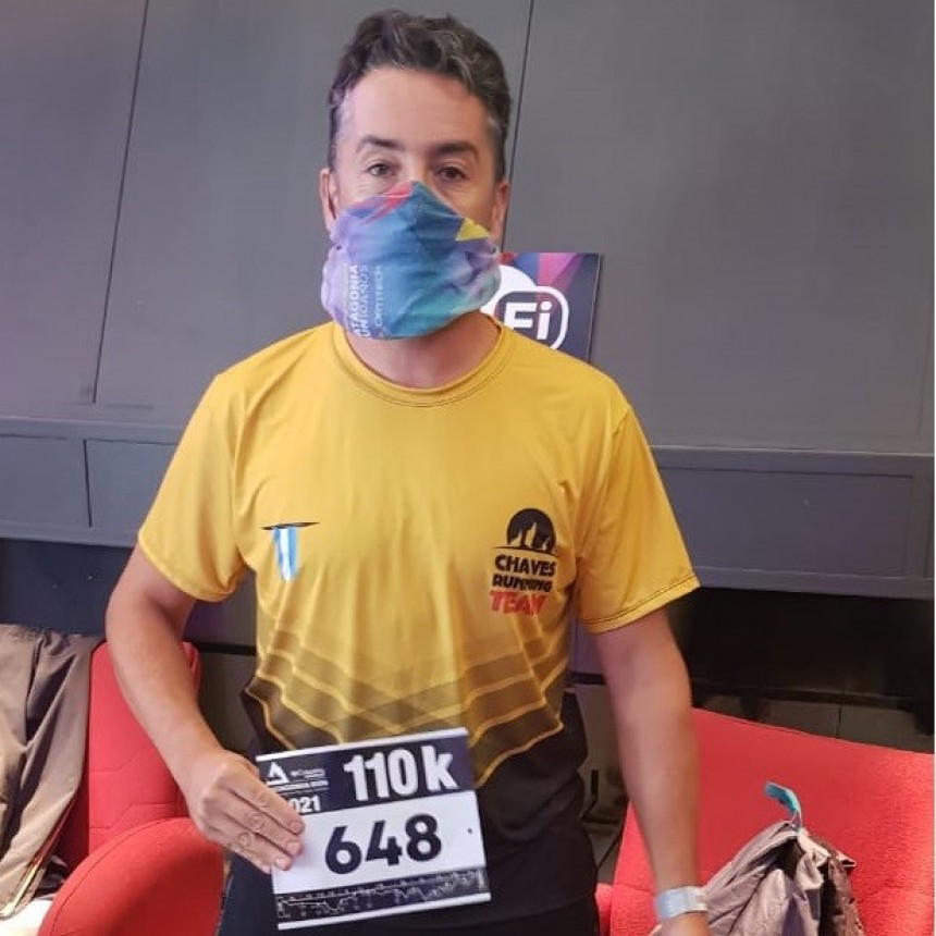 Hugo La Spina (Running): &ldquo;La Patagonia es apasionante para m&iacute;, correr con fr&iacute;o me agrada mucho, bajar la monta&ntilde;a de noche fue incre&iacute;ble&rdquo;