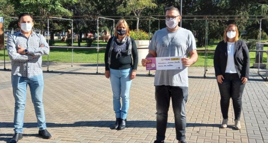 Rifa Me Encanta Bol&iacute;var, Lucas Iriarte se llev&oacute; un mill&oacute;n de pesos