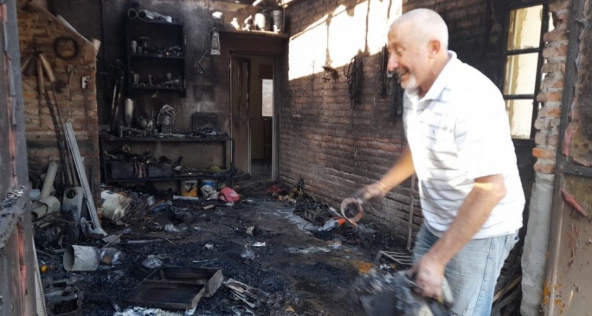 Omar Fiore: “Perdí todo pero tengo fuerzas para seguir”