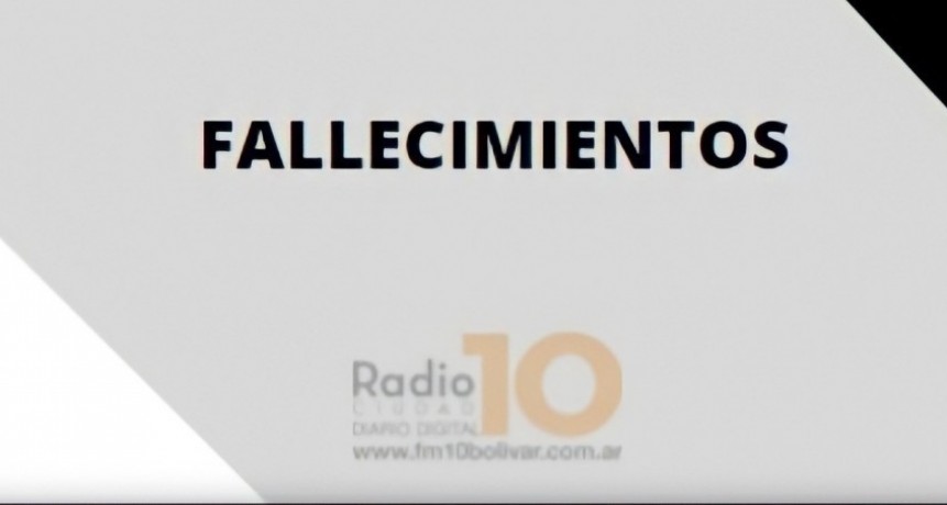 Falleció María Ester Páez viuda de Bordignón