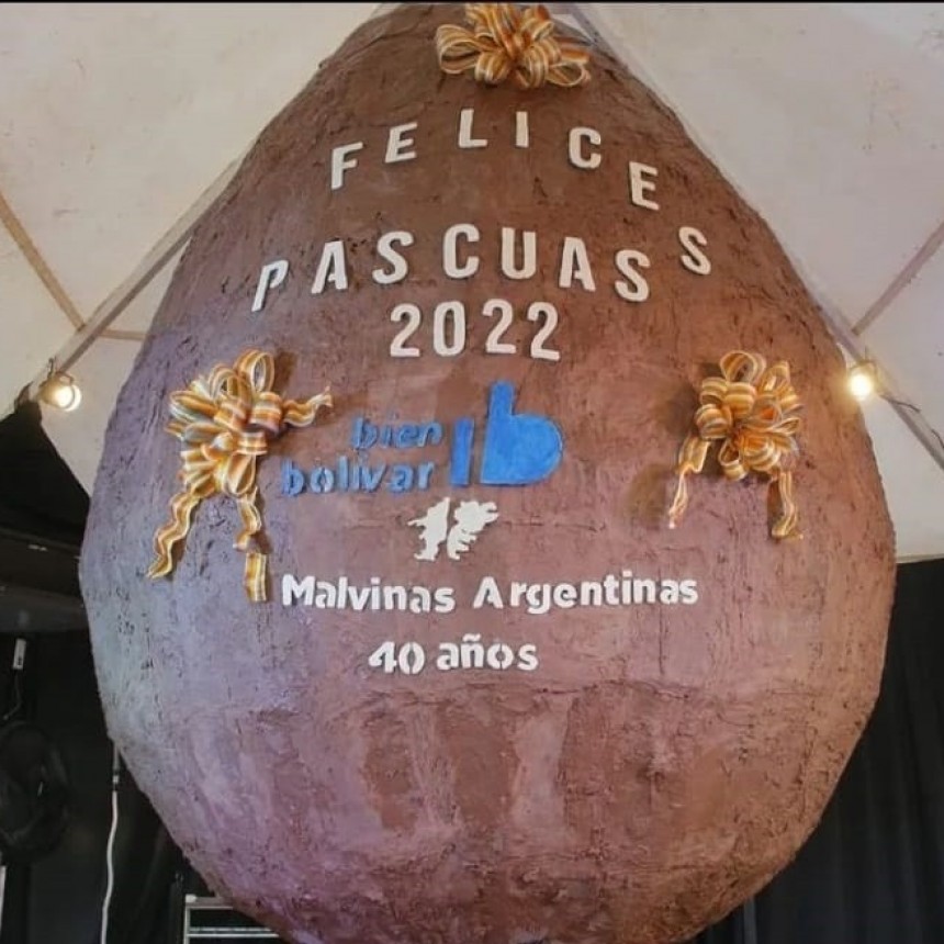 Este domingo desde las 16 horas se podrá acercar la gente al Centro Cívico a disfrutar del Huevo de Pascua gigante