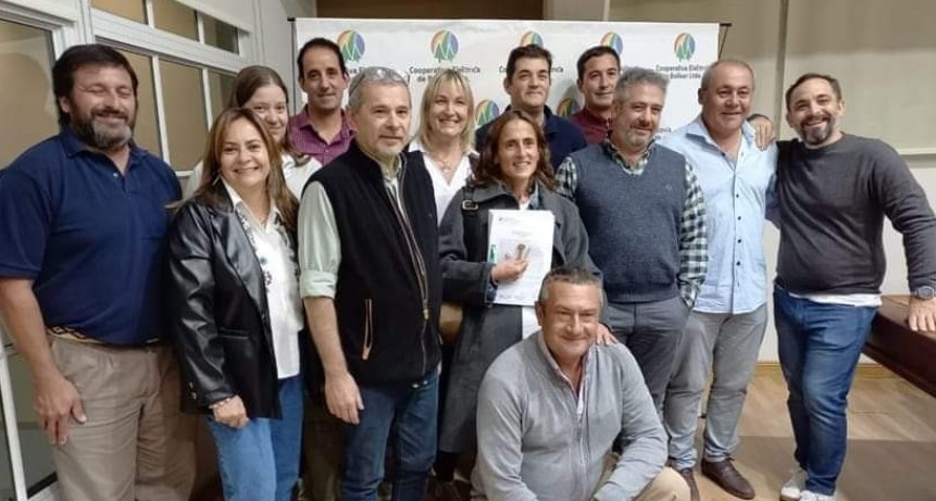 María Luz Piro presidirá el Consejo de Administración de la Cooperativa Eléctrica de Bolívar