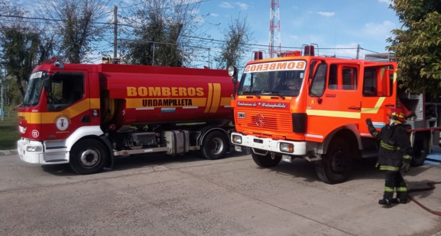 Urdampilleta: El incendio de una vivienda generó la respuesta solidaria de la comunidad 