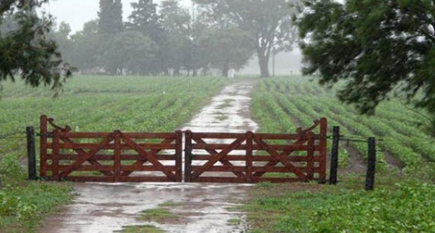 Lluvias en el partido de Bol&iacute;var