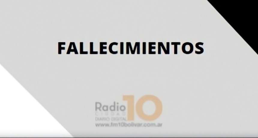 Falleció Ester Jaimerena viuda de Esparza 