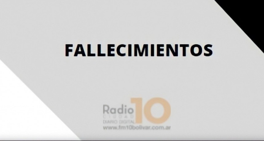 Falleció María de los Ángeles Unzué viuda de Godoy 