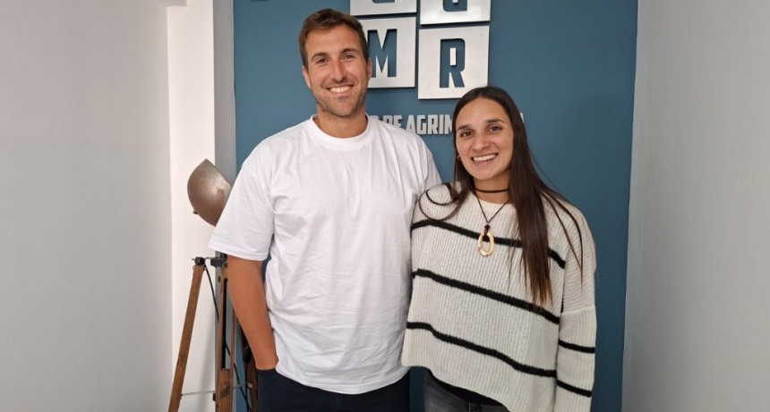 D&iacute;a del Agrimensor: Visitamos a Guadalupe Renzi y Gabriel Mocciaro, quienes trabajan hace ocho a&ntilde;os en Bol&iacute;var en la profesi&oacute;n