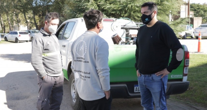 Direcci&oacute;n de Zoonosis: Se realiz&oacute; una pulveriazi&oacute;n masiva en el partido de Bol&iacute;var