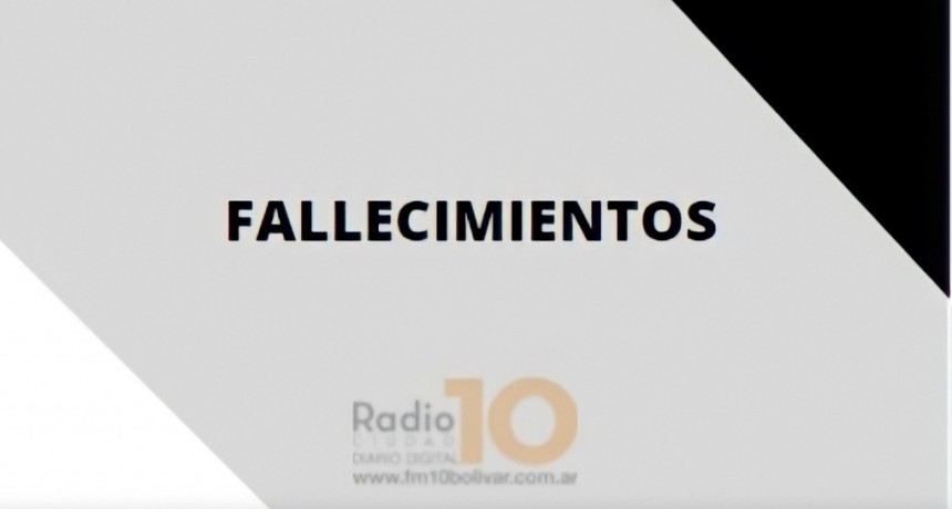 Falleci&oacute; en Bol&iacute;var, An&iacute;bal Franceschelli "Pocho"