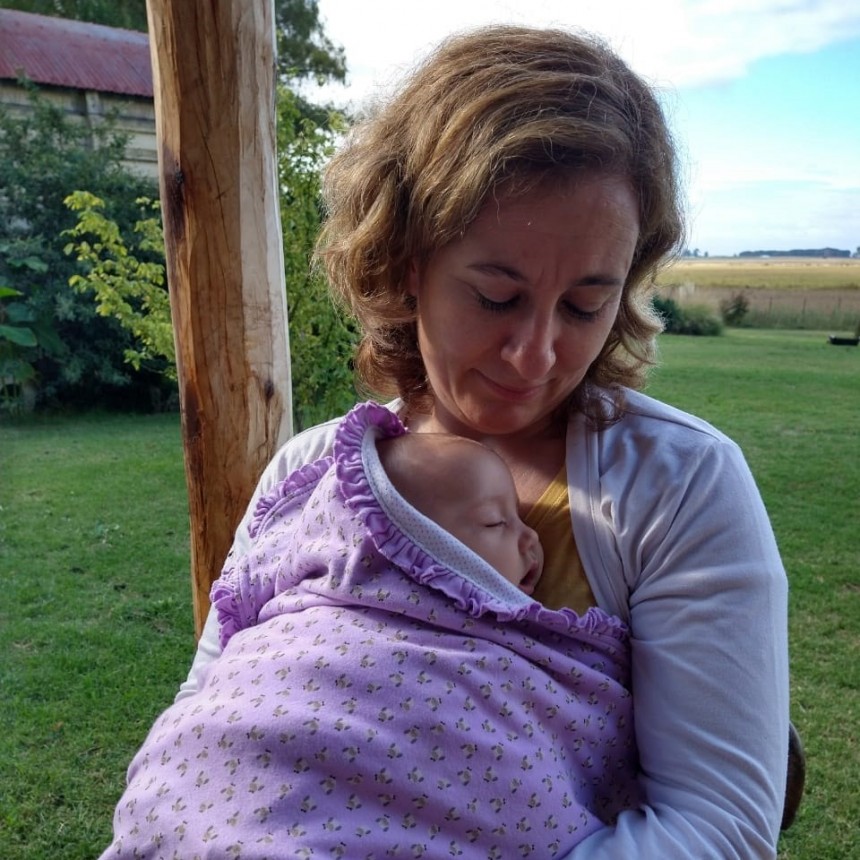 Patricia Biscardi: "Mi mayor deseo es que las mam&aacute;s puedan dar a luz en la Instituci&oacute;n, como si fuera su casa"