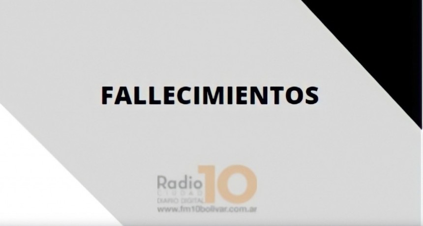 Falleci&oacute; en Bol&iacute;var, Guerina Dora Breccia "Negra"