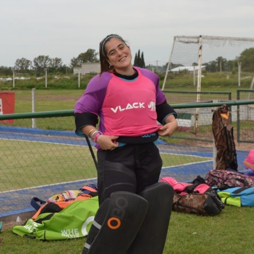 Sof&iacute;a Peralta &ldquo;Cre&iacute; que era una buena oportunidad, y arranque a atajar. Me encant&oacute; la adrenalina que se siente en el arco&rdquo;
