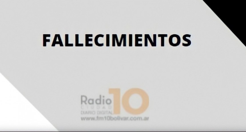 Falleci&oacute; Flora N&eacute;lida Morforio viuda de Belen "Neli"