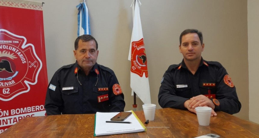 Bomberos de Bolívar se capacitó en materia de Pedagogía