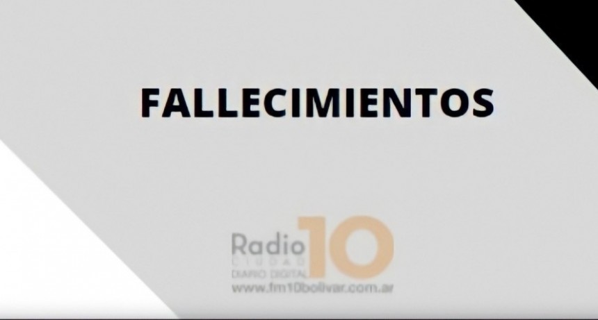 Falleci&oacute; en Tornquits Mar&iacute;a Margarita Al&iacute; viuda de Lorenzo