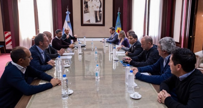 El Gobernador Kicillof se reuni&oacute;n con intendentes de Municipios afectados por las lluvias, y Pisano logr&oacute; asistencia directa de la provincia