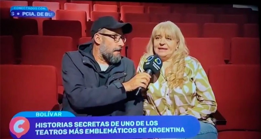 Sandra Santos estuvo en la Televisión Pública y cantó 