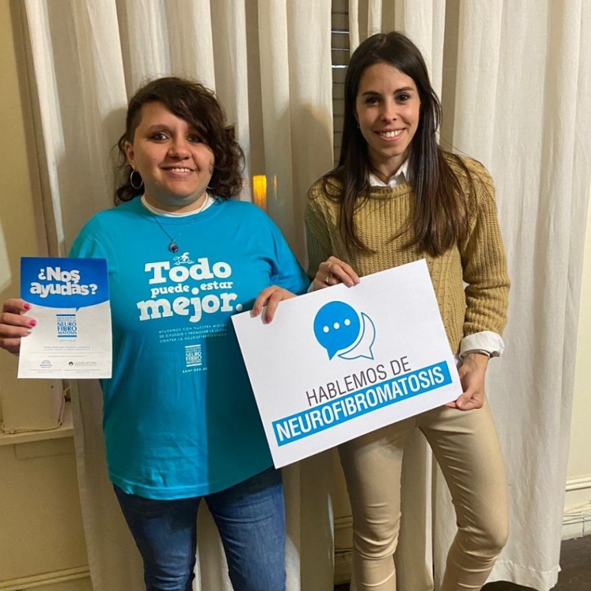 La Concejal Rodríguez se sumó a la campaña de concientización sobre la Neurofibromatosis