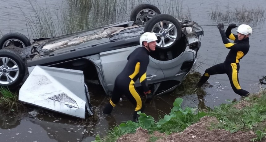 Ruta 65: Un vuelco arrojó el saldo de una persona fallecida