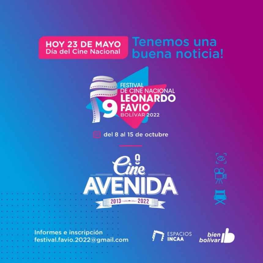 Se anunció de la 9na edición del Festival de Cine Nacional Leonardo Favio 