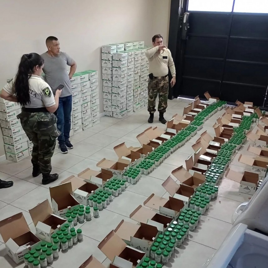 El Comando de Prevención Rural Saladillo desbarató parte de una red delictiva dedicada al robo de agroquímicos