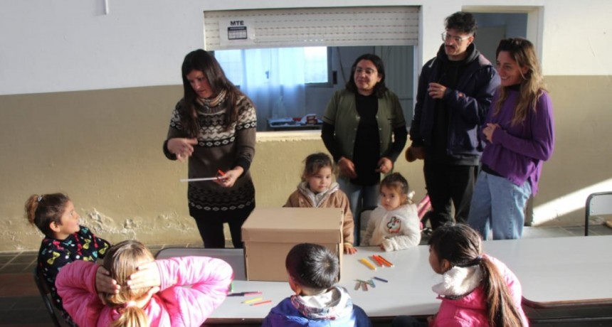 Desarrollo de la Comunidad realizó una actividad de concientización en el CAI de barrio Latino