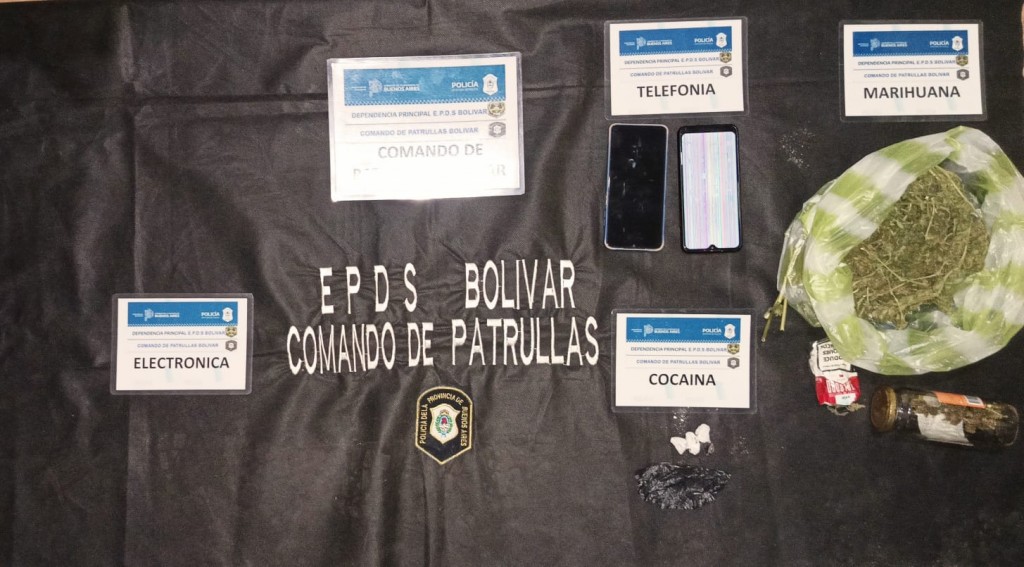 Informe Oficial: Personal policial aprehendió a dos personas con Cocaína y Marihuana