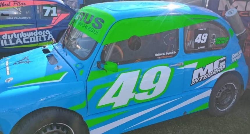 Matías Gajate logró un cuarto puesto en la Final 1 de la Clase A 1.4