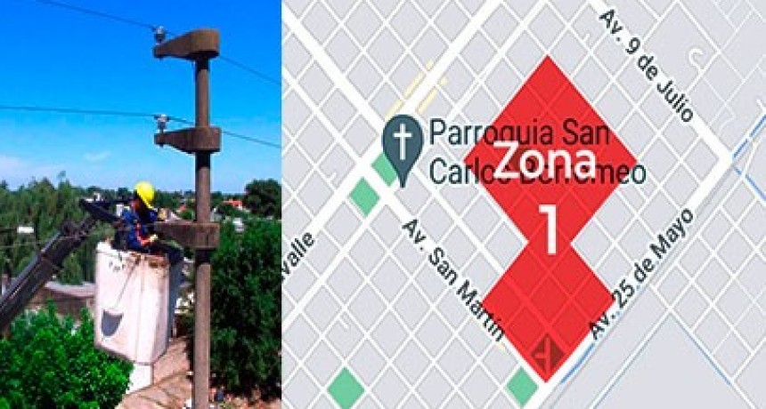 Este mi&eacute;rcoles, habr&aacute; cortes de energ&iacute;a en diferentes zonas de planta urbana