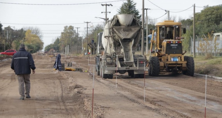 Obras P&uacute;blicas: La Municipalidad contin&uacute;a ejecutando obras en el marco del programa Argentina Hace II