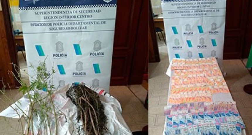 Un aprehendido en un importante operativo policial este viernes, secuestraron drogas il&iacute;citas, armas de fuego y dinero en efectivo