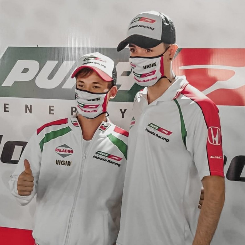 Julian Baptista:  &ldquo;Contento porque me pude incorporar este a&ntilde;o en el equipo Honda&rdquo;