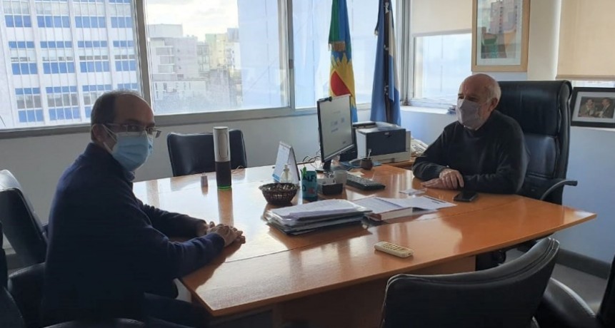 Marcos Pisano gestion&oacute; el inicio de las jubilaciones municipales a trav&eacute;s del sistema digital, se reuni&oacute; con Eduardo Sant&iacute;n