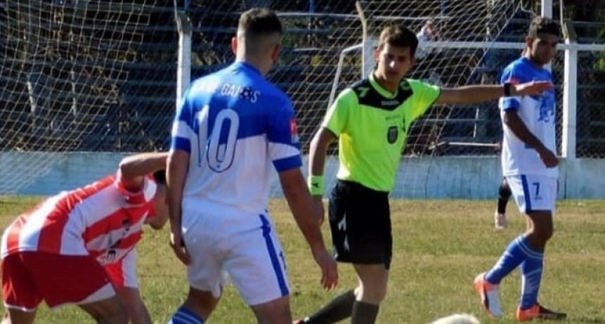 Lucas Burgos: &ldquo;Ese es mi objetivo, que a los 25 a&ntilde;os pueda ingresar como &aacute;rbitro de AFA&rdquo;