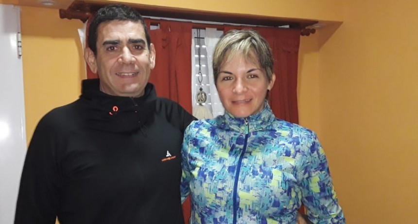 Laura valerga y Charly Lautre: "El ciclismo para nosotros es un disfrute, es un cable a tierra. Lo usamos como despeje y nos vamos poniendo desaf&iacute;os grupales"