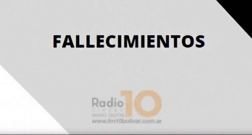 Falleci&oacute; Nilda Blanca Su&aacute;rez de Beratz