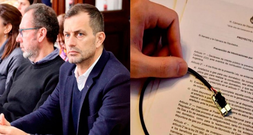 En Senador Bucca presentó un proyecto para prevenir muertes por Monóxido de Carbono