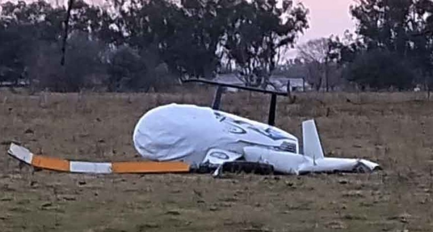 Ramiro Urruty: “Estamos todos bien, tuvimos un problema técnico y se dañó el helicóptero, agradezco la preocupación de todas las personas que se comunicaron”