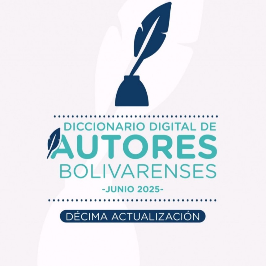 Día del Escritor: Nueva actualización del Diccionario Digital de Autores de Bolívar