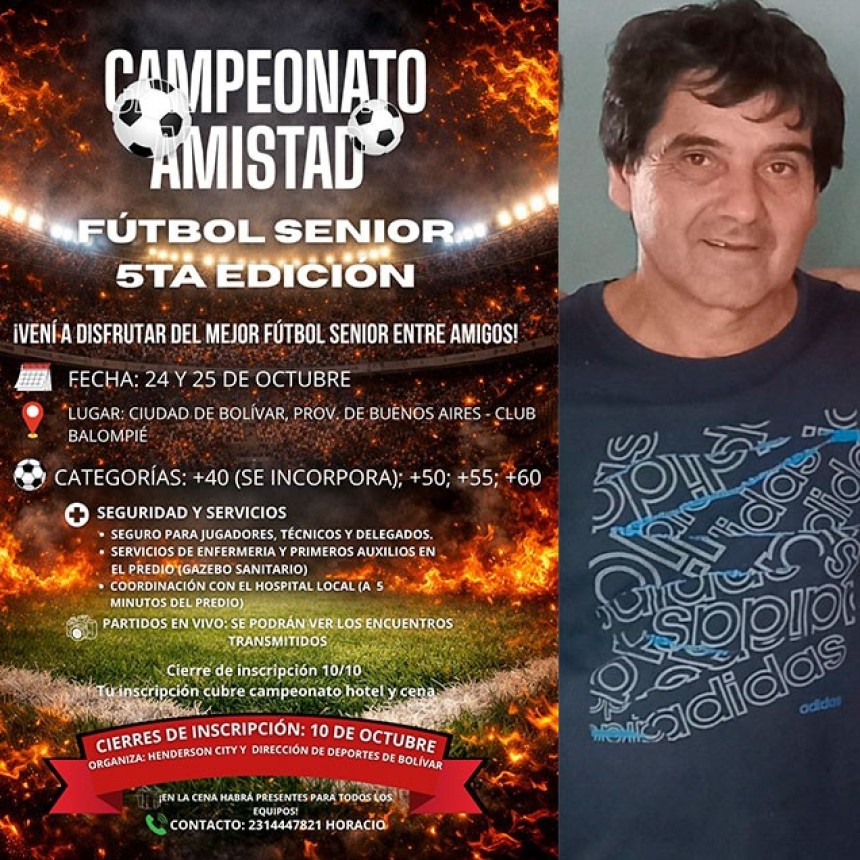Bol&iacute;var se prepara para una nueva edici&oacute;n del Torneo Amistad del F&uacute;tbol Senior