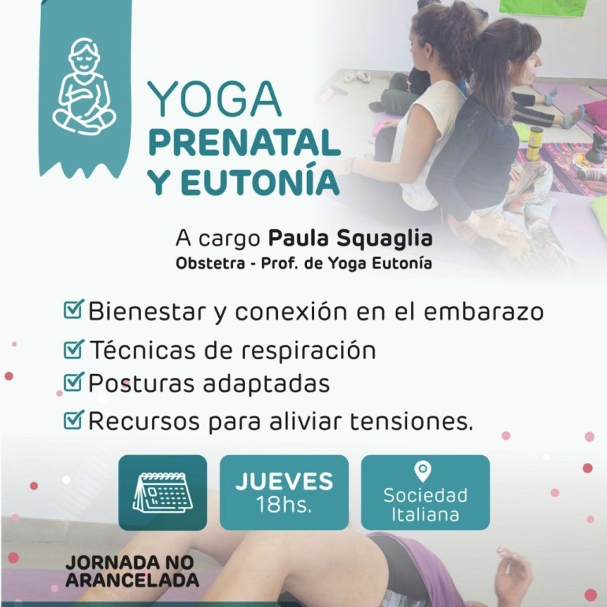 Actualidad Municipio: el &Aacute;rea Perinatal impulsa un nuevo Taller de Yoga Prenatal para acompa&ntilde;ar el embarazo