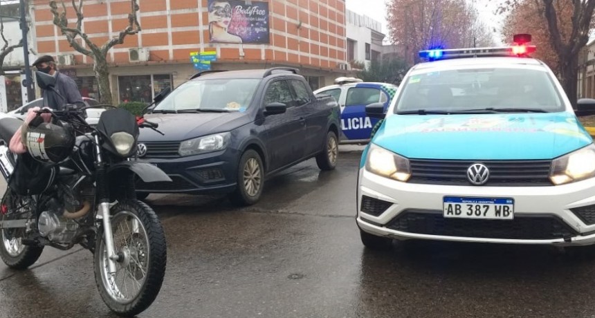 Impacto en avenida San Mart&iacute;n y Rondeau